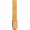 Ekena Millwork Eugene Rough Sawn Timber Gable Bracket, Western Red Cedar, 60"W x 25"H x 4"D x 6"F, 10/12 Pitch GBW060X25X0406EUG00RWR - alternate 4